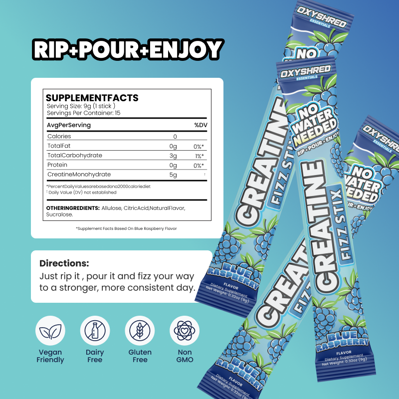 Creatine Fizz Stix