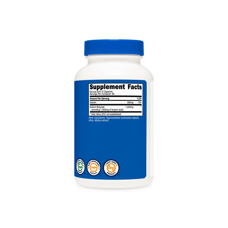 Sodium Butyrate Supplement Facts