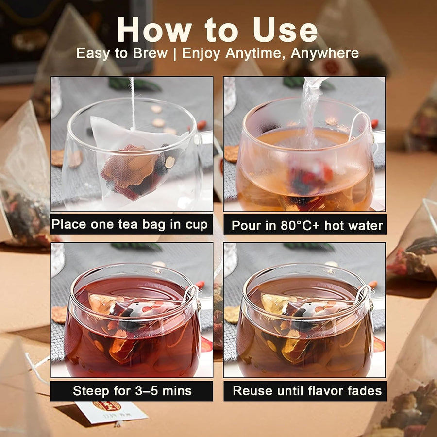Ginseng Eight Treasures Tea
