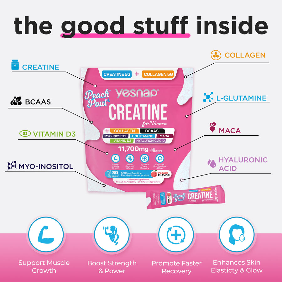 Peach Creatine for Women