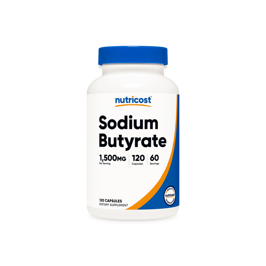 Sodium Butyrate, 120 capsules