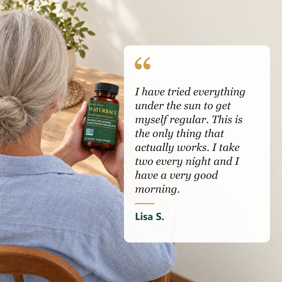 Customer review of WaterBack from Lisa S.